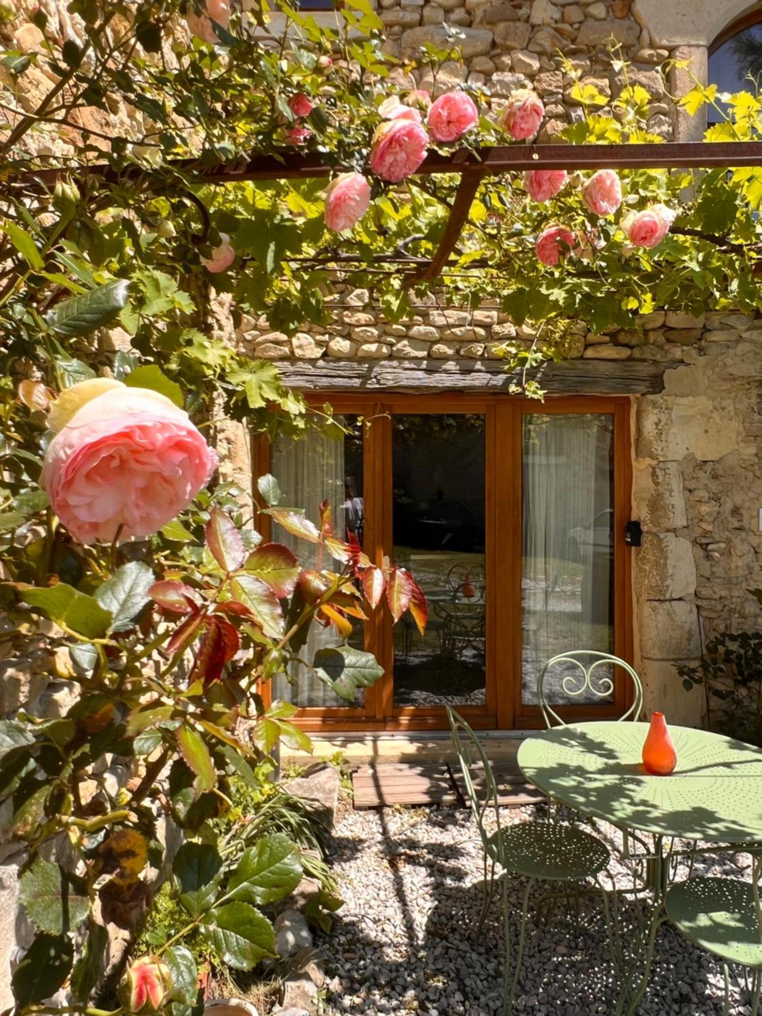 Gites Du Chateau D'Alencon Le Pegue Buitenkant foto