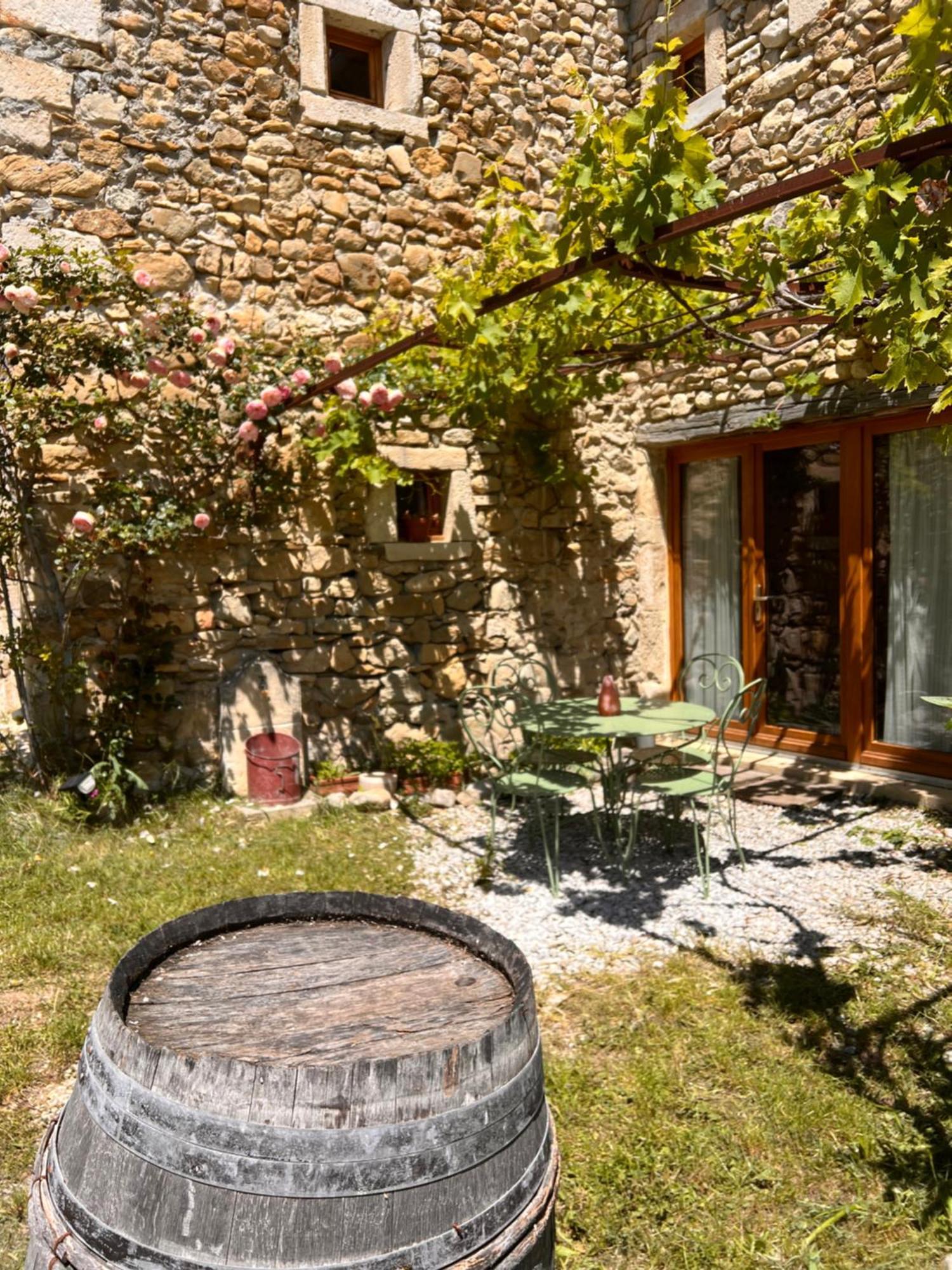 Gites Du Chateau D'Alencon Le Pegue Buitenkant foto